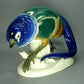 Antique Big Pheasant Bird Porcelain Figure Original Volkstedt Art Sculpture Gift #Ru303