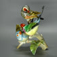 Vintage Colorful 3 Amadines Birds Porcelain Figurine Hutschenreuther Art Decor #Ru126