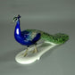 Vintage Peacock Bird Porcelain Figurine Original Rosenthal Art Sculpture Decor #Ru631