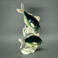 Antique Pair Of Carps Fish Porcelain Figurine Original KARL ENS Germany 20th Art Sculpture Dec #Ru972