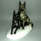 Antique Pair Of Shepherds Porcelain Figurine Original Gotha Art Sculpture Decor #Ru784