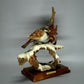 Vintage Sparrow Bird Original G. Armani Porcelain Figurine Italy Sculpture Decor #Ru452