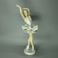 Vintage Ballerina Dance Lady Porcelain Figurine Rosenthal Original Art Sculpture #Ru173