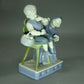 Antique Children Greedy Porcelain Figurine Original Muller&Co Art Sculpture Decor #Ru759
