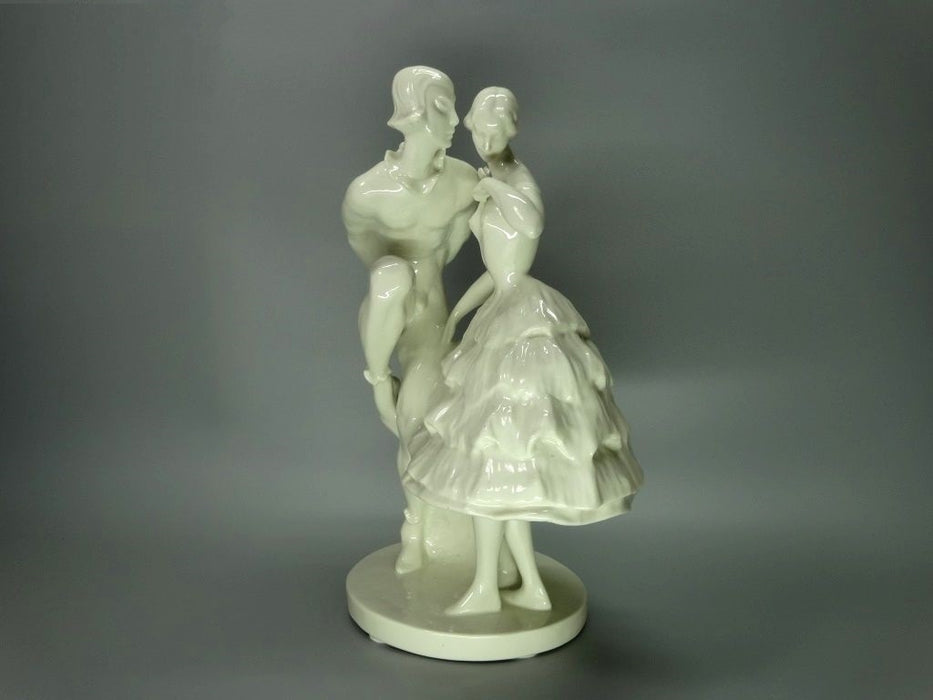 Antique First Love Porcelain Figurine Original Schwarzburger Art Sculpture Decor #Ru239