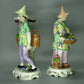 Vintage Chines Malabars Porcelain Figure Original Sitzendorf Art Sculpture Gift #Ru380