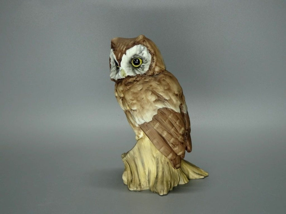 Rare Antique Porcelain Owl Bird Figurine Kaiser Germany Art Decor Sculpture #V
