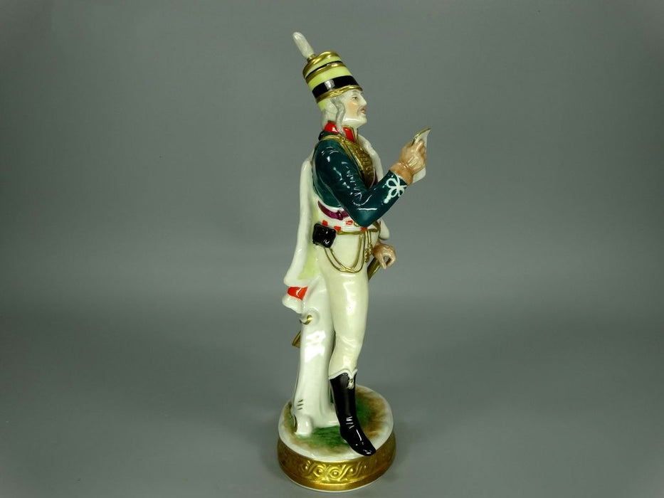 Vintage Officer Man Porcelain Figurine Original KAMMER Art Sculpture Decor #Ru826