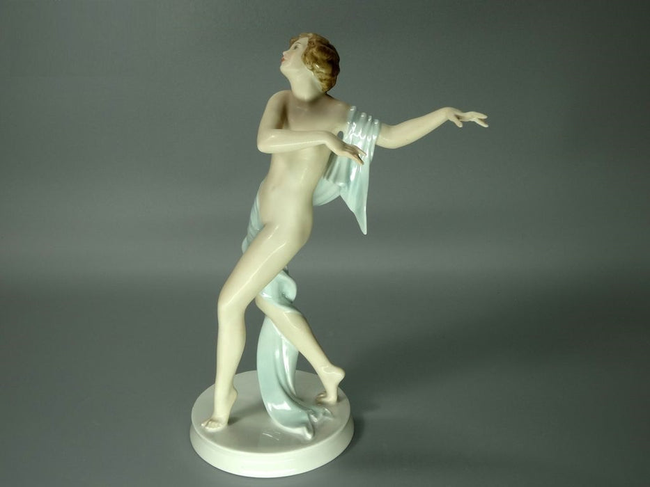 Vintage Nude Dance Lady Porcelain Figurine Rosenthal Original Art Sculpture Gift #Ru174