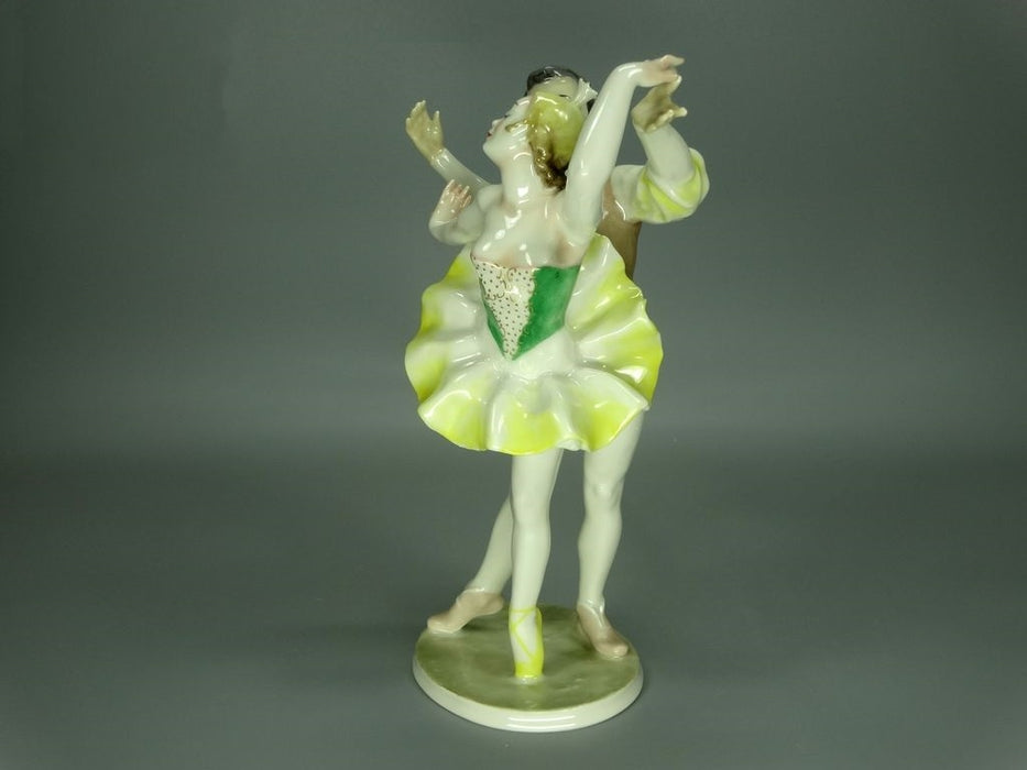 Vintage Ballet Couple Dance Porcelain Figure Hutschenreuther Original Sculpture #Ru184