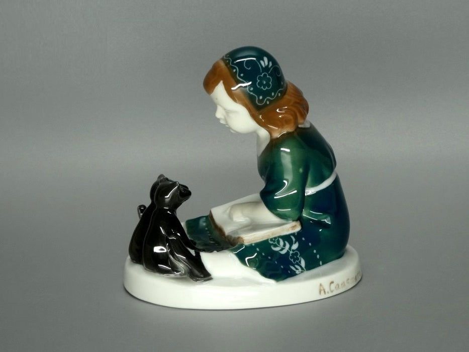 Antique Strict Teacher Original Rosenthal Porcelain Figurine Art Sculpture Decor #Ru470