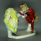 Antique Pierrot & Malvina Love Porcelain Figure Original Schwarzburger Sculpture #Ru229