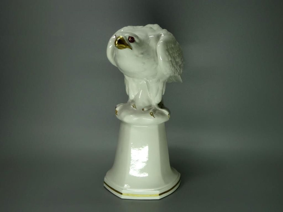 Antique White Golden Eagle Original Katzhutte Porcelain Figurine Art Sculpture #Ru494