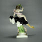 Antique Putti & Ostrich Original Kister Alsbach Porcelain Figurine Art Sculpture #Ru445