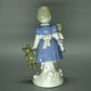 Vintage Manechka Girl Porcelain Figurine Original LIPPELSDORF Art Sculpture Decor #Ru818