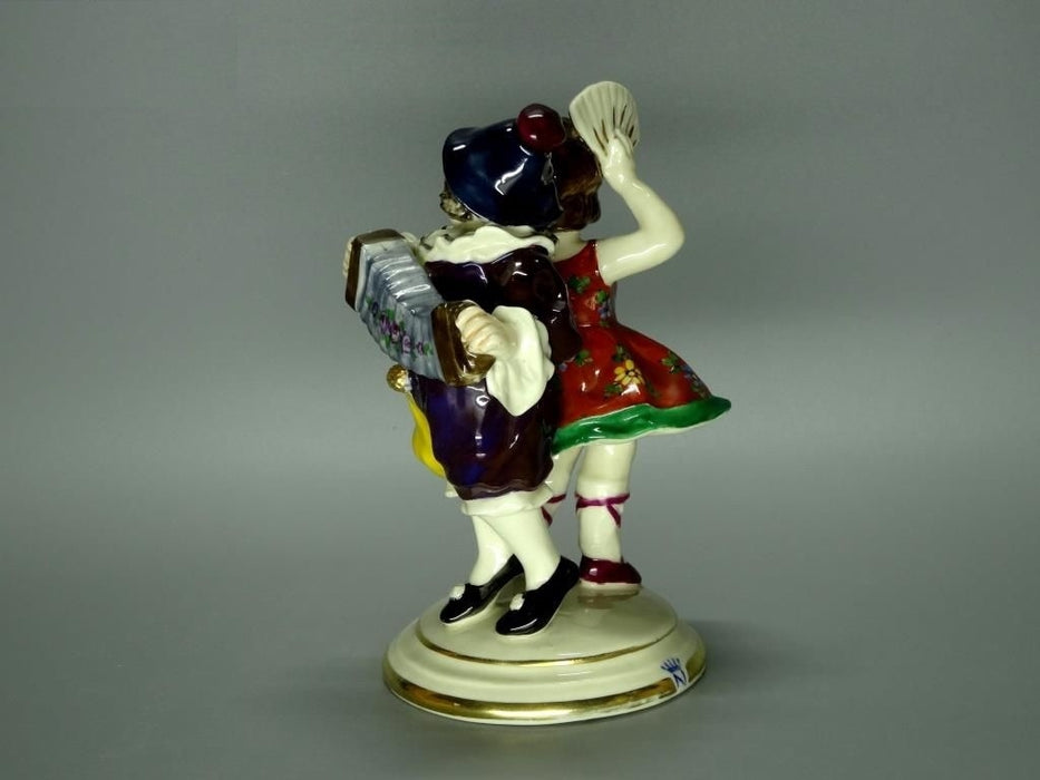 Antique Merry Couplets Original Volkstedt Porcelain Figurine Art Sculpture Decor #Ru462