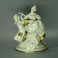Antique Romantic Couplets Porcelain Figure Fritz Akkerman Germany 1940 Art Decor #Ru35
