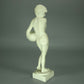 Vintage Young Football Player Original Porcelain Figurine Art Statue Decor Gift #551