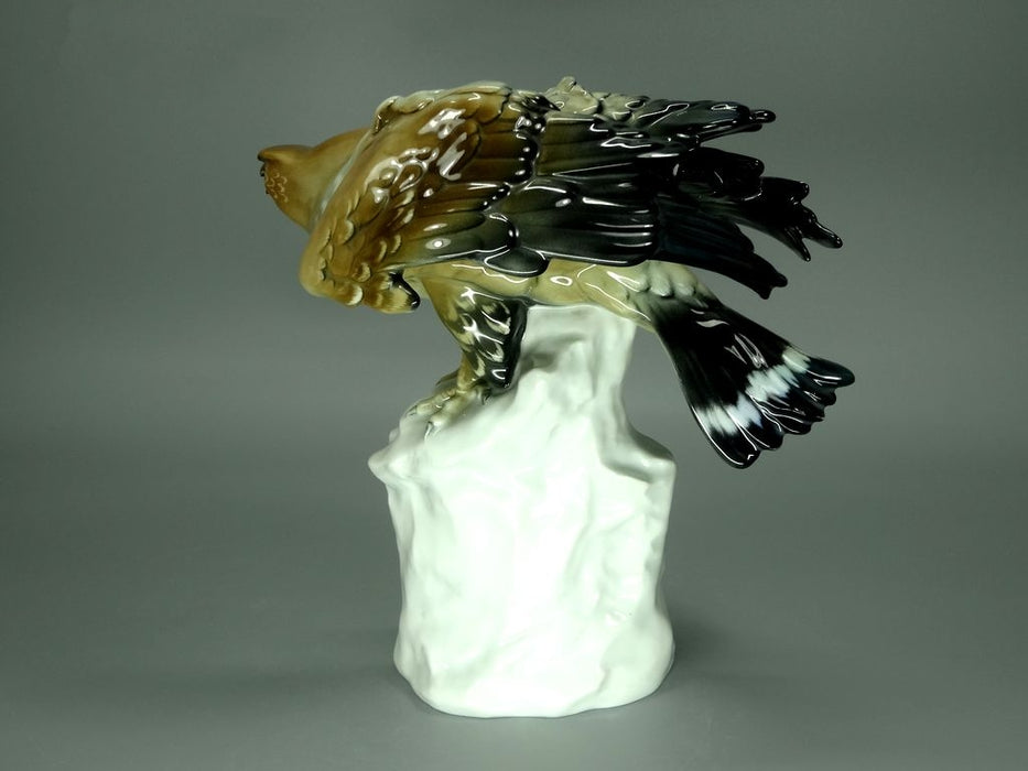 Antique Eagle At The Top  Porcelain Figurine Original KARL ENS Art Sculpture Decor #Ru854
