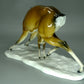 Vintage Deer & Mother Porcelain Figurine Original Rosenthal Art Sculpture Decor #Ru858