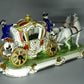 Vintage Princess Carriage Porcelain Figure Original Unterweissbach Art Sculpture #Ru234