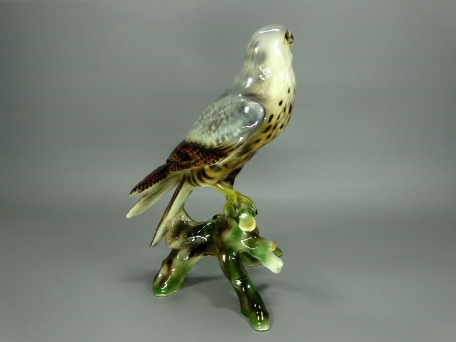 Antique Shahin Falcon Porcelain Figurine Original Keramos Art Sculpture Decor #Ru325