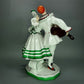 Antique Carnival Couple Porcelain Figurine Original Fraureuth Art Sculpture Decor #Ru674