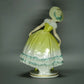 Antique Porcelain Dress Hat Lady Figurine Sitzendorf Germany Art Decor Sculpture #Pp