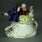 Antique Original Frankenthal Merry Song 18th Porcelain Figurine Statue Art Decor #Ru577