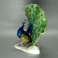 Vintage Proud Peacock Porcelain Figurine Original Rosenthal Art Sculpture Decor #Ru355