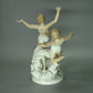 Vintage Summer Girls At Sea Original Wallendorf Porcelain Figure Art Sculpture #Ru434