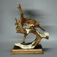 Vintage Sparrow Bird Original G. Armani Porcelain Figurine Italy Sculpture Decor #Ru452