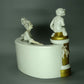 Antique Prankster Lady Porcelain Figurine Original Rosenthal Art Sculpture Decor #Ru285