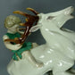 Antique Girl Ride Deer Porcelain Figurine Original Karl Ens Art Sculpture Decor #Ru249