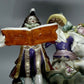 Antique DILIGENT STUDENTS Original Kister Alsbach Porcelain Figurine Art Statue Decor #Ru479