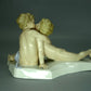 Vintage Children Kiss Porcelain Figurine Original Rosenthal Art Sculpture Decor #Ru760