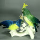 Vintage Pair Of Cockatoo Porcelain Figurine Original Karl Ens Art Sculpture Gift #Ru307