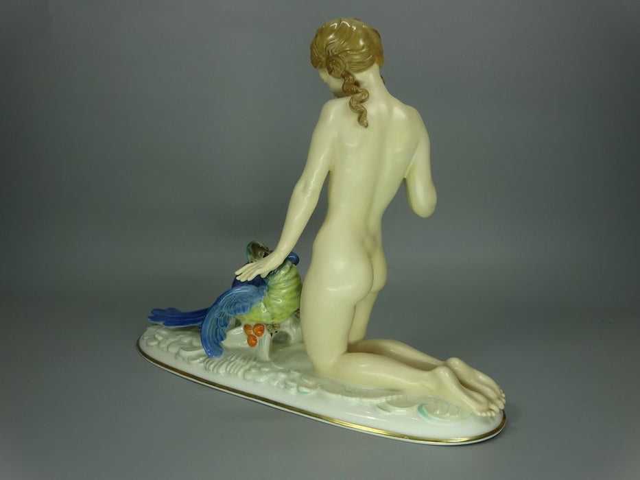 Antique New Friend Porcelain Figurine Original Hutschenreuther Art Sculpture Decor #Ru771