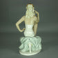 Vintage Beach Lady Porcelain Figure Original Unterweissbach Art Sculpture Decor #Ru348