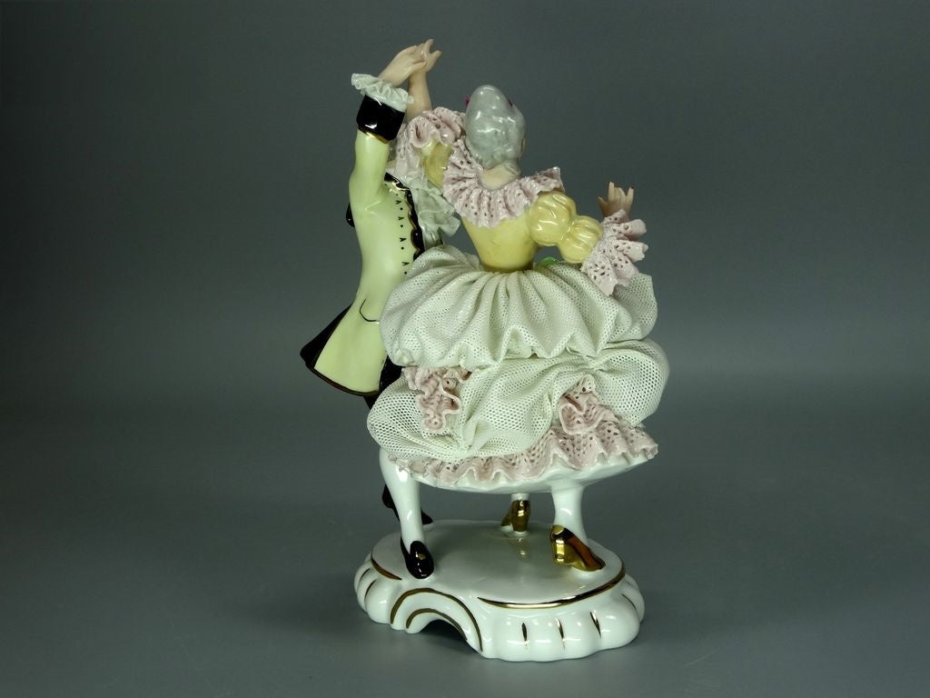 Vintage Ballroom Dancing Original Gerold & Co Porcelain Figure Statue Art Decor #Ru590