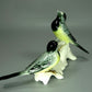 Vintage Pair Of Wagtails Birds Original KARL ENS Porcelain Figurine Statue Decor #Ru571