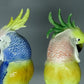 Vintage Pair Cockatoo Parrot Porcelain Figurine Karl Ens Germany Decor #Ru106