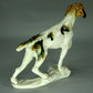 Vintage Hound Dog Porcelain Figurine Original KARL ENS 20th Art Sculpture Dec #Ru893