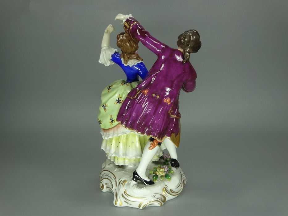 Antique Polka Dance Porcelain Figurine Original Samson France Art Sculpture Decor #Ru789