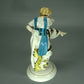 Antique Culture Lady Dance Original Katzhutte Porcelain Figure Statue Art Decor #Ru596
