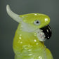 Antique Big Yellow Cockatoo Porcelain Figurine Original 19th HOCHST Art Statue #Ru628