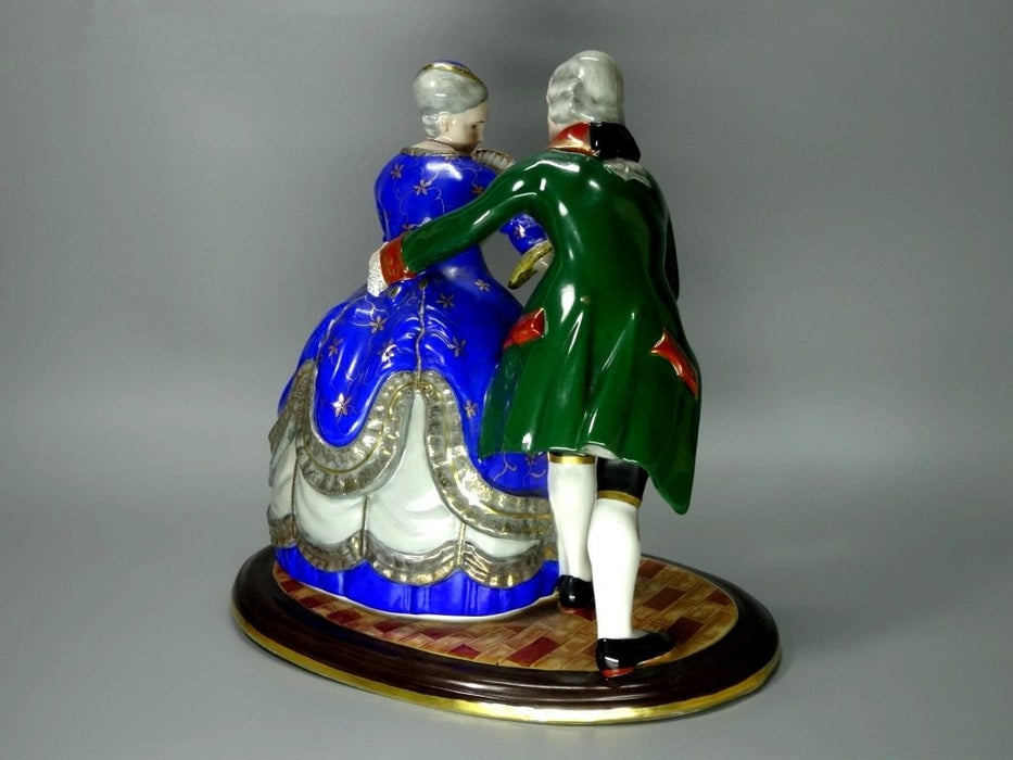 Antique New year's Porcelain Figurine Original Fraureuth Germany 20th Art Sculpture Dec #Ru976
