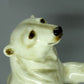 Vintage White Bear Original Hutschenreuther Porcelain Figure Art Sculpture Decor #Ru400