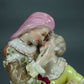 Antique Shy Kiss Porcelain Figurine Original Sitzendorf 19th Art Sculpture Decor #Ru732