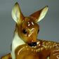 Vintage Deer Porcelain Figurine Original Hutschenreuther Art Sculpture Decor #Ru718